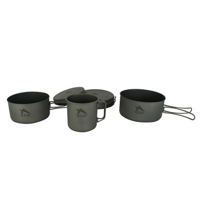 High demand products 100% titanium cooking pots and pans sets in market